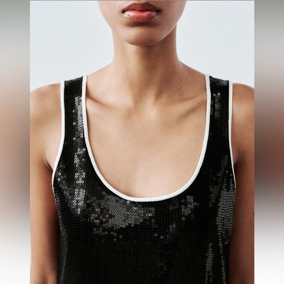 New ZARA Sequin Mini Dress - Picture 5 of 10
